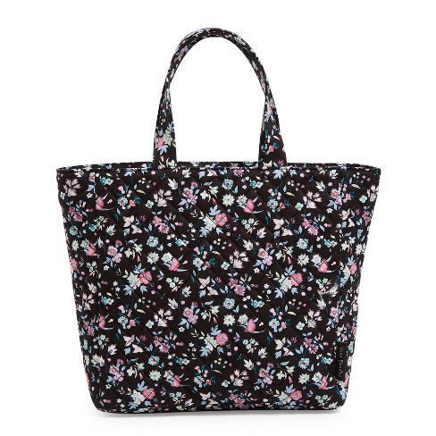 Vera Bradley large ￼ pink floral tote bag, carry on or diaper bag