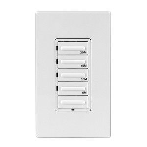 Leviton - Decora - Indoor - Countdown Timer - 120 V - White - 1 of 1