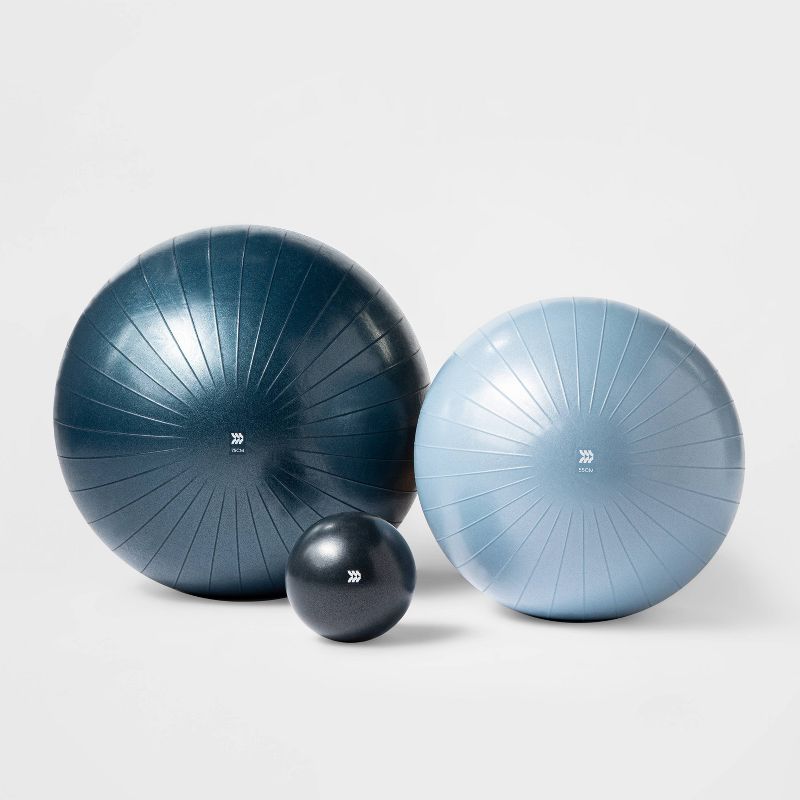 Mini Ab Ball Blue - All In Motion&#8482;, 4 of 7