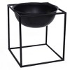 Uniquewise Tall Metal Floor Flower Planter Holder with Stand, Modern Decorative Flower Holder - 4 of 4