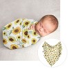 Sweet Jojo Designs Girl Newborn Baby Layette Gift Set Sunflower Multicolor 8pc - 3 of 4
