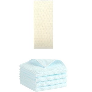 REGALWOVEN 5 Pack Soft Absorbent Waffle Cotton Bathroom Hand Towel Set 13" x 30" - 1 of 4