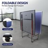 Zevemomo Portable Foldable Table Tennis Set | Features Playback Mode for Solo Play, Complete with Net, 2 Paddles, 3 Balls,Easy Indoor,Outdoor Use - 3 of 4