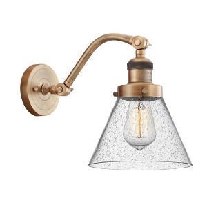 Cone - 1 Light Wall Sconce In Industrial Style-11.5 Inches Tall and 8 Inches Wide - 1 of 1