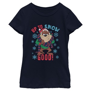 Girls Looney Tunes Up To Snow Good T Shirt - 1 of 4