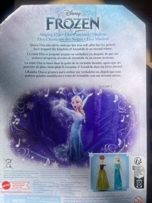 Disney Frozen Singing Elsa Doll - Sings let It Go : Target