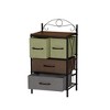 Victorian Style Multi-Drawer Storage Organizer Unit - 3 of 4