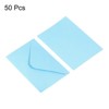 Unique Bargains Blank Paper Mini Vintage DIY Greeting Card Envelope 50 Pcs - 3 of 4