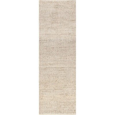 Nuloom Elfriede Farmhouse Jute Blend Indoor Area Rug