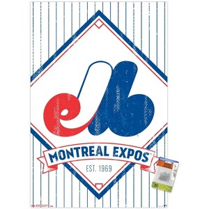 Trends International MLB Montreal Expos - Retro Logo 19 Unframed Wall Poster Prints - 1 of 4