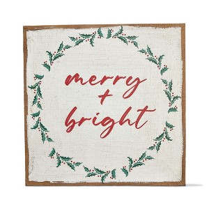 tagltd Merry & Bright Wall Art - 1 of 2