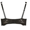 FOX & ROYAL | Women's Plus Size Sylvie Quarter Cup Bra - black - 34B/C - 4 of 4