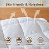 Soft & Lofty Thick Mattress Topper - Breathable Cotton Pad - 2 of 4