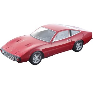 1971 Ferrari 365 GTC/4 Red w/ Black Interior Mythos Series Limited Edition to 150 pieces 1/18 Model Car by Tecnomodel - 1 of 3