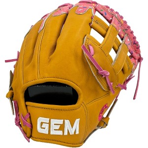 Gem Gloves Softball Fielding Glove - GEM049 Donut Drip - 1 of 4