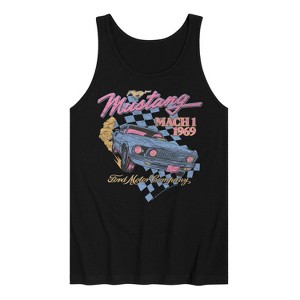 Men's - Ford - Mustang Mach 1 1969 Graphic Tank Top - 1 of 3