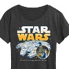 Women's - Star Wars - Han Chewy Mil Falc Short Sleeve Graphic T-Shirt - 2 of 4