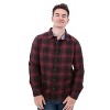 Old Ranch Brands Men's Tall Miles Organic Flannel Shirt - 4 of 4