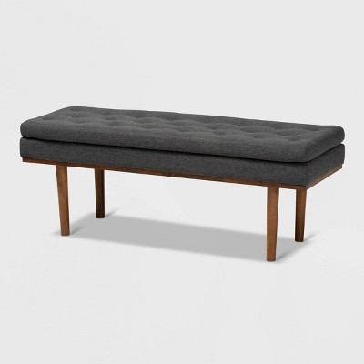 Arne Walnut Finished Bench - Baxton Studio : Target