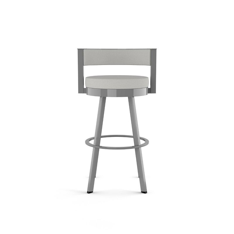 Amisco Browser Upholstered Barstool Gray, 1 of 8