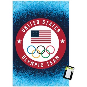 Trends International Team USA: 2026 Winter Olympics (Milan) - Logo Unframed Wall Poster Prints - 1 of 4