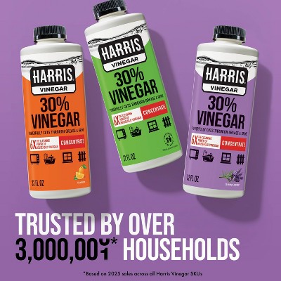 HARRIS 30% Vinegar All-Purpose Cleaners - Lavender - 32 fl oz