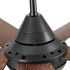 YUHAO 48 in. Indoor Modern Contemporary ABS Blades Integrated Dimmable LED Ceiling Fan with Light and Remote Control - 4 of 4