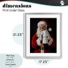 Stupell Industries Santa Has Your TP Framed Print Under Glass Art - 4 of 4