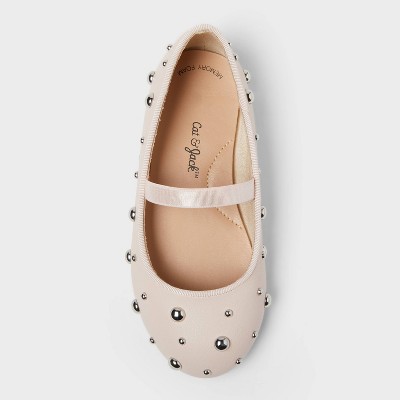 Toddler Heather Stud Ballet Flats - Cat & Jack™ Blush