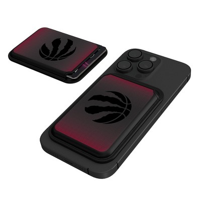 Keyscaper NBA Eastern Conference Teams Linen Black Magnetic Credit Card Wallet