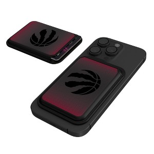 Keyscaper NBA Eastern Conference Teams Linen Black Magnetic Credit Card Wallet - 1 of 3
