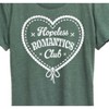 Women's - Instant Message - Hopeless Romantics Club Short Sleeve Graphic T-Shirt - 2 of 4