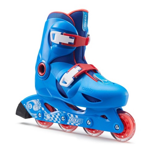 Oxleo Play Kids Inline Skates Roller Blades -2.5-4, Dark Indigo :