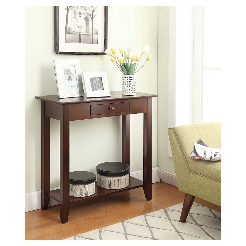 American Heritage Hall Table with Drawer Shelf - Breighton Home, 4 of 8