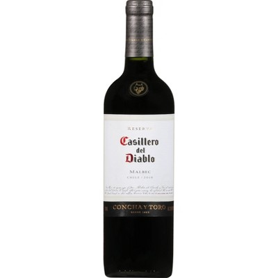 Casillero Del Diablo Malbec Red Wine - 750ml Bottle