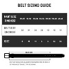 Wrangler Men's Leather Embossed Logo Belt - Casual Daily Wear for Jeans & More, Branded Belt, Mens Accessories - 4 of 4