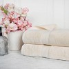 Luxury Cotton Heavyweight Ultra-Plush Bath Sheet Set of 2 by Blue Nile Mills - 2 of 4