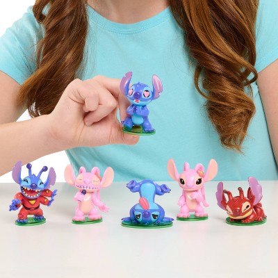 Детские фигурки Lilo & Stitch Disney Lilo & Stitch Character Figure Set, 6pk 3” Collectible Toy Figures — фото 4