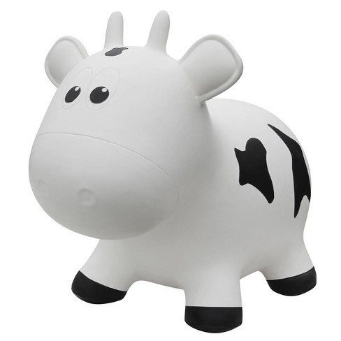 Farm Hoppers Inflatable Bouncing White Cow