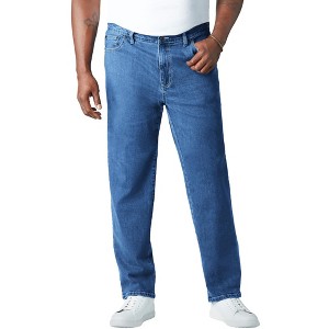 Liberty Blues by KingSize Relaxed-Fit Stretch 5-Pocket Jeans - 1 of 4