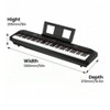 Coucheta 88 Key Weighted Digital Piano - Portable, for Beginners, Electric Piano with Weighted Keys and Digital Sound - 4 of 4