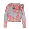 bar III Womens Ruffled Floral Pullover Blouse - 2 of 2