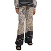 Women's Border Print Wide Leg Pants - IMPREVU - 2 of 3
