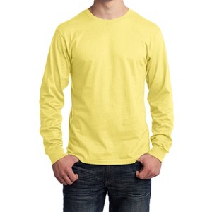 Mafoose Men's Long Sleeve Core Cotton Tee - 1 of 4