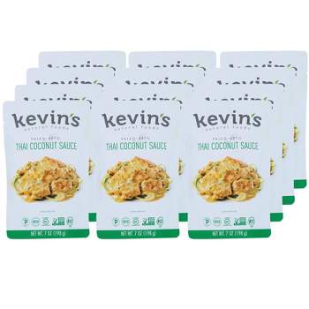 Kevin's Natural Foods Thai Coconut Sauce - Case of 12/7 oz