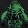 Mens Goosebumps Horror Mask Shirt - Goosebumps Book List Front and Back Mens T-Shirt (Black, X-Large) - 3 of 4