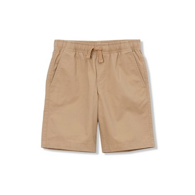 Lands' End Kids Pull On Chambray Elastic Waist Shorts