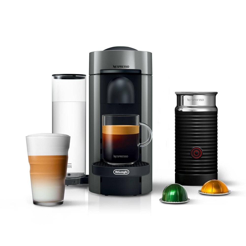 UPC 044387031509 product image for Nespresso Vertuo Plus Coffee and Espresso Machine by De'Longhi with Aeroccino, G | upcitemdb.com