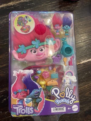 Polly Pocket & DreamWorks Trolls Compact Playset with Poppy