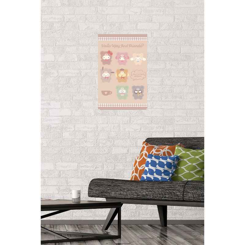 Trends International Hello Kitty and Friends: 24 Latte - Group Unframed Wall Poster Prints, 2 of 7
